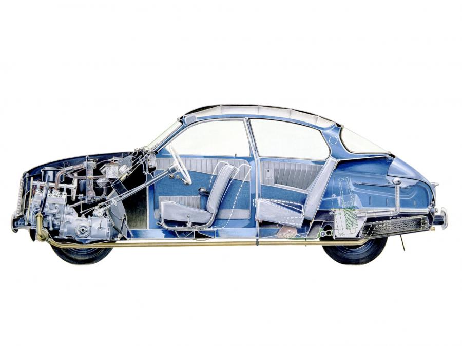  Saab 96 1960 года  (фото 6 из 9)